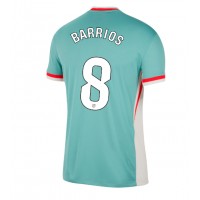 Atletico Madrid Pablo Barrios #8 Bortedrakt 2024-25 Kortermet